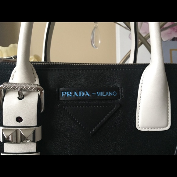 PRADA Small Concept 1ba175 leather tote - Picture 2 of 10